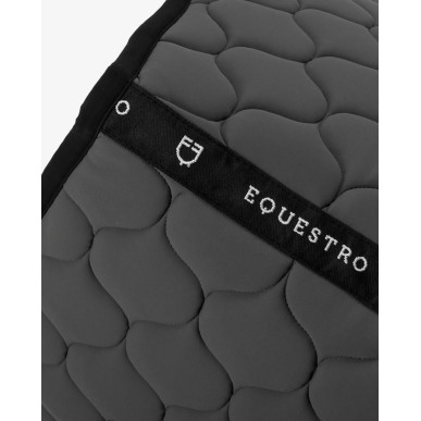 Tapis de selle CSO Equestro avec matelassage oignon Asphalt