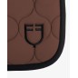 Tapis de selle CSO Equestro avec matelassage en forme d'oignon Marron Tapis de selle CSO Equestro avec matelassage en forme d'oignon Marron