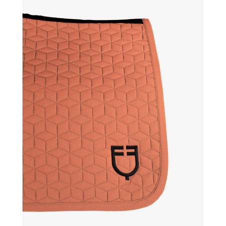 Tapis de selle saut Equestro matelassé en cube Séquoia
