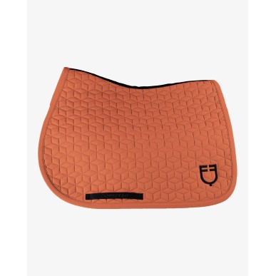 Tapis de selle saut Equestro matelassé en cube Séquoia