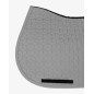 Tapis de selle saut Equestro matelassé en cube Gris givré Tapis de selle saut Equestro matelassé en cube Gris givré