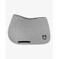 Tapis de selle saut Equestro matelassé en cube Gris givré Tapis de selle saut Equestro matelassé en cube Gris givré