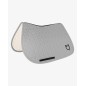 Tapis de selle saut Equestro matelassé en cube Gris givré Tapis de selle saut Equestro matelassé en cube Gris givré