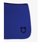 Tapis de selle saut Equestro matelassé en cube Bleu sodalite