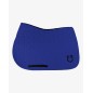 Tapis de selle saut Equestro matelassé en cube Bleu sodalite