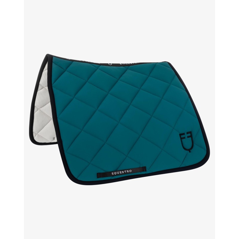 Tapis de selle dressage Equestro Petrol Tapis de selle dressage Equestro Petrol