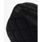 Tapis de selle CSO Equestro Noir avec logo en strass Tapis de selle CSO Equestro Noir avec logo en strass