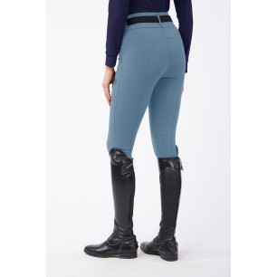 Pantalon Vestrum Molveno avec grip au genou bleu rivière