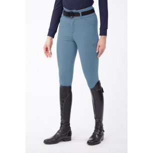 Pantalon Vestrum Molveno avec grip au genou bleu rivière