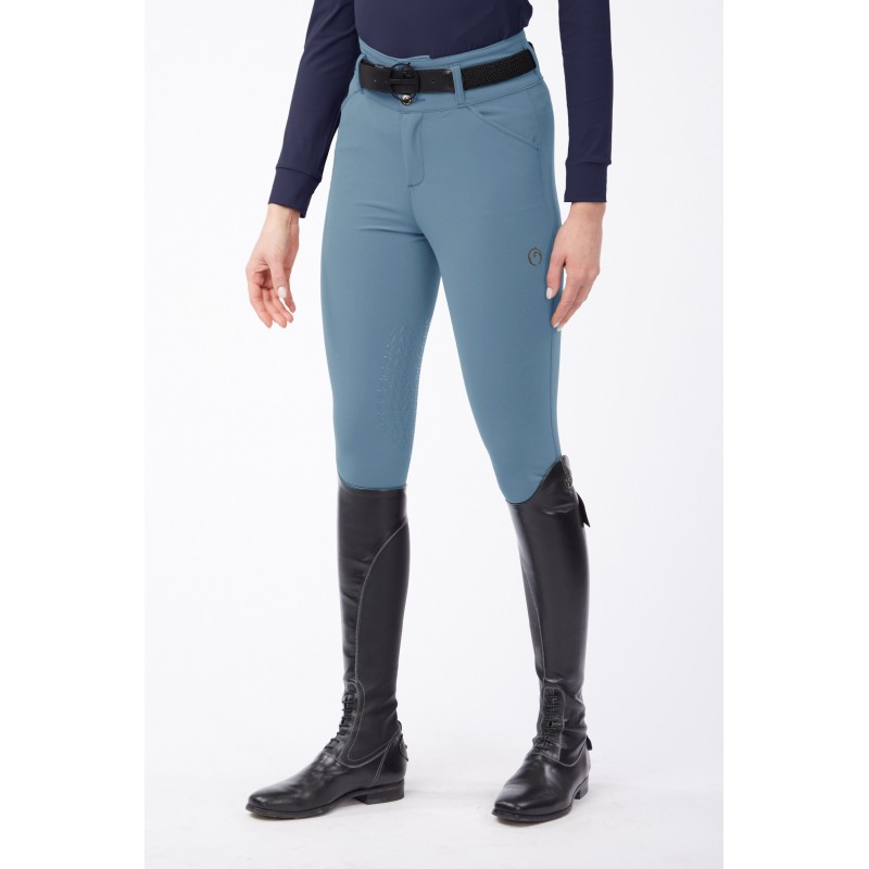Pantalon Vestrum Molveno avec grip au genou bleu rivière Pantalon Vestrum Molveno avec grip au genou bleu rivière