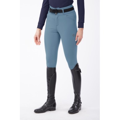 Pantalon Vestrum Molveno avec grip au genou bleu rivière