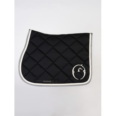 Vestrum tapis de selle Bonn pour saut d'obstacle noir