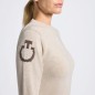 Pull à col rond en laine pour femme Cavalleria Toscana crew neck Pull à col rond en laine pour femme Cavalleria Toscana crew neck