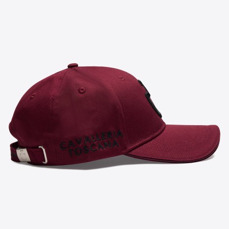 Casquette Cavalleria Toscana Bordeaux/Noir