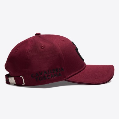 Casquette Cavalleria Toscana Bordeaux/Noir