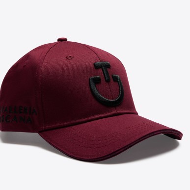 Casquette Cavalleria Toscana Bordeaux/Noir