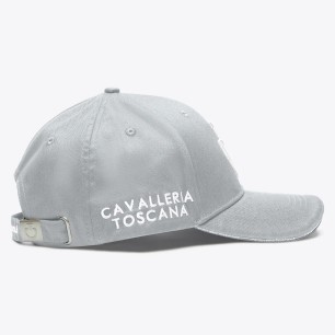 Casquette Cavalleria Toscana Gris/blanc
