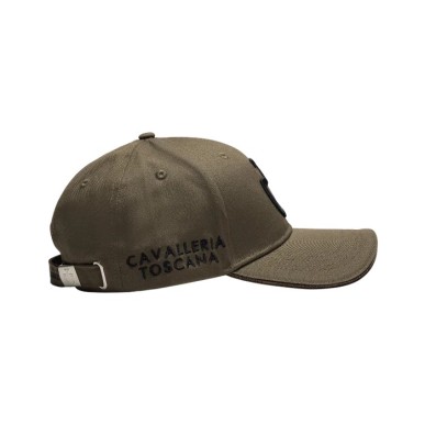 Casquette Cavalleria Toscana Noisette/noir