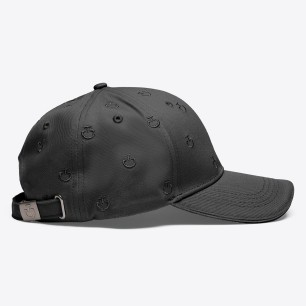 Casquette Cavalleria Toscana Noir avec petits logos