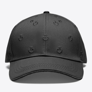 Casquette Cavalleria Toscana Noir avec petits logos