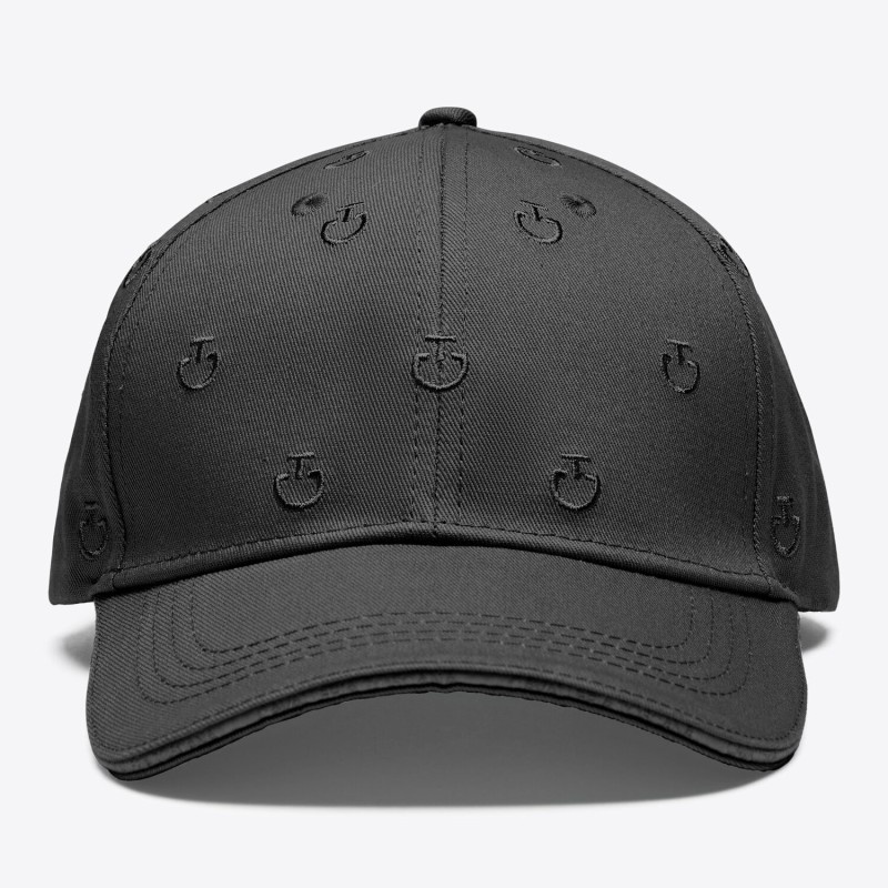 Casquette Cavalleria Toscana Noir avec petits logos Casquette Cavalleria Toscana Noir avec petits logos