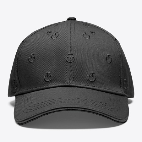 Casquette Cavalleria Toscana Noir avec petits logos