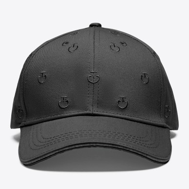 Casquette Cavalleria Toscana Noir avec petits logos