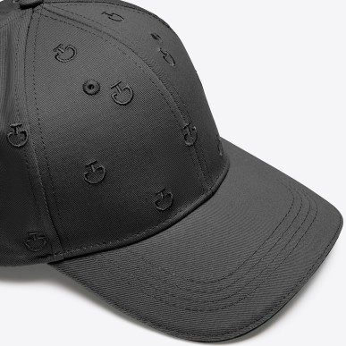 Casquette Cavalleria Toscana Noir avec petits logos