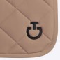Tapis Cavalleria Toscana CSO diamond quilted jersey jumping noisette Tapis Cavalleria Toscana CSO diamond quilted jersey jumping noisette