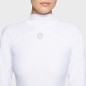 Polo technique Samshield sunniva - blanc Polo technique Samshield sunniva - blanc