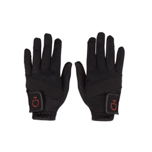 Gants techniques Cavalleria Toscana Unisexe Noir