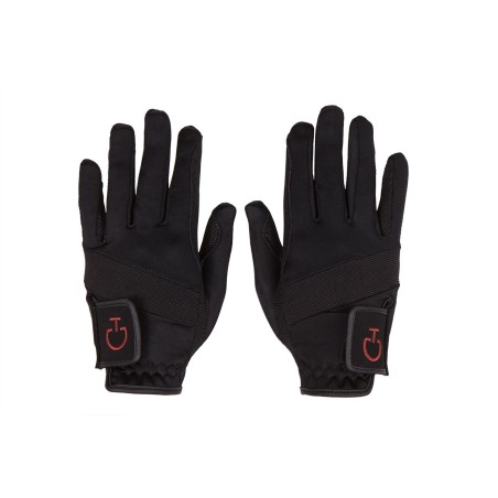 Gants techniques Cavalleria Toscana Unisexe Noir
