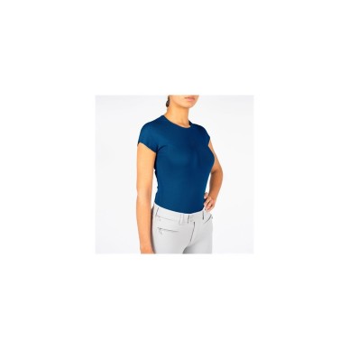 T-shirt technique Samshield Luana - bleu océan