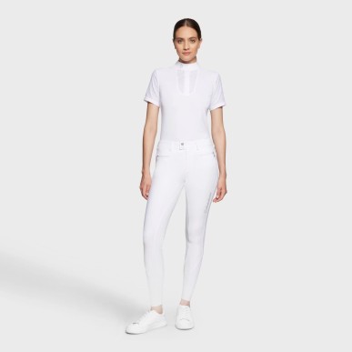 Pantalon Samshield Adèle V2 - knee grip - blanc