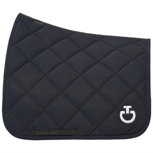 Tapis Cavalleria Toscana Dressage marine - diamond quilted jersey