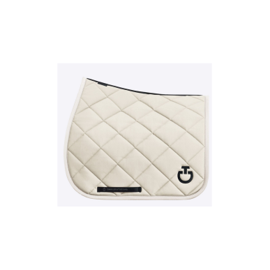 Tapis Cavalleria Toscana Dressage crème  - diamond quilted jersey