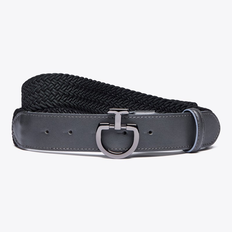 Ceinture élastique pour femme Cavalleria Toscana noire Ceinture élastique pour femme Cavalleria Toscana noire