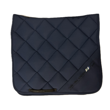 Tapis Cavalleria Toscana Dressage marine  - dash quilted jersey