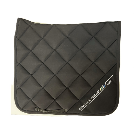 Tapis Cavalleria Toscana Dressage noir - dash quilted jersey