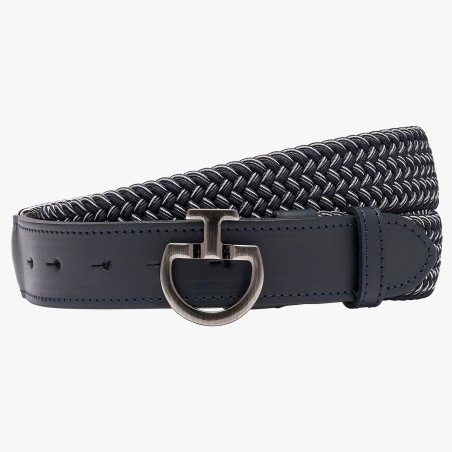 Ceinture élastique pour femme Cavalleria Toscana Navy/gris clair