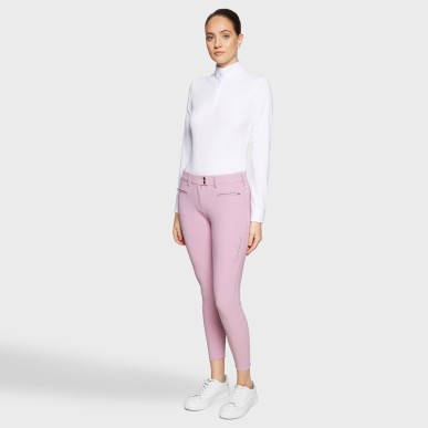 Pantalon Samshield Adèle V2 - knee grip - rose plume