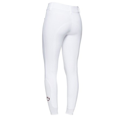 pantalon concours femme cavalleria toscana blanc taille haute american
