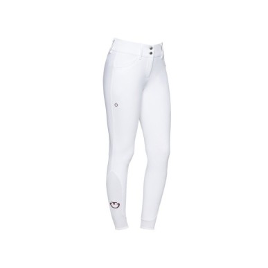 pantalon concours femme cavalleria toscana blanc taille haute american