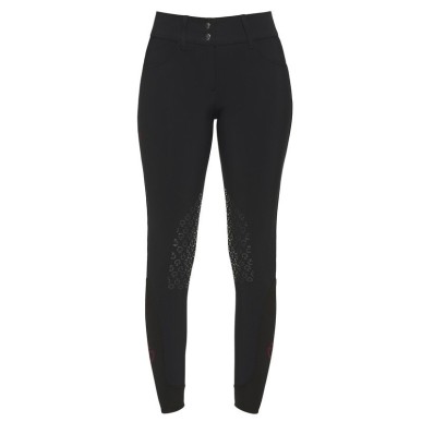 Pantalon femme cavalleria toscana marine taille haute american
