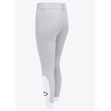 Pantalon femme cavalleria toscana gris taille haute american