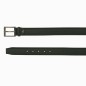 Ceinture en cuir pour homme Cavalleria Toscana noire