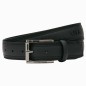 Ceinture en cuir pour homme Cavalleria Toscana noire