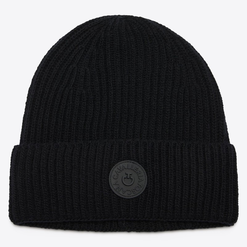 Bonnet en laine Cavalleria Toscana noir Bonnet en laine Cavalleria Toscana noir