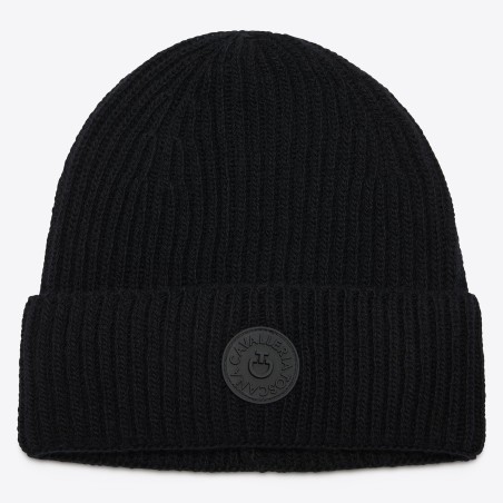 Bonnet en laine Cavalleria Toscana noir