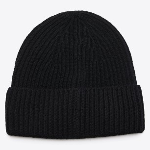 Bonnet en laine Cavalleria Toscana noir
